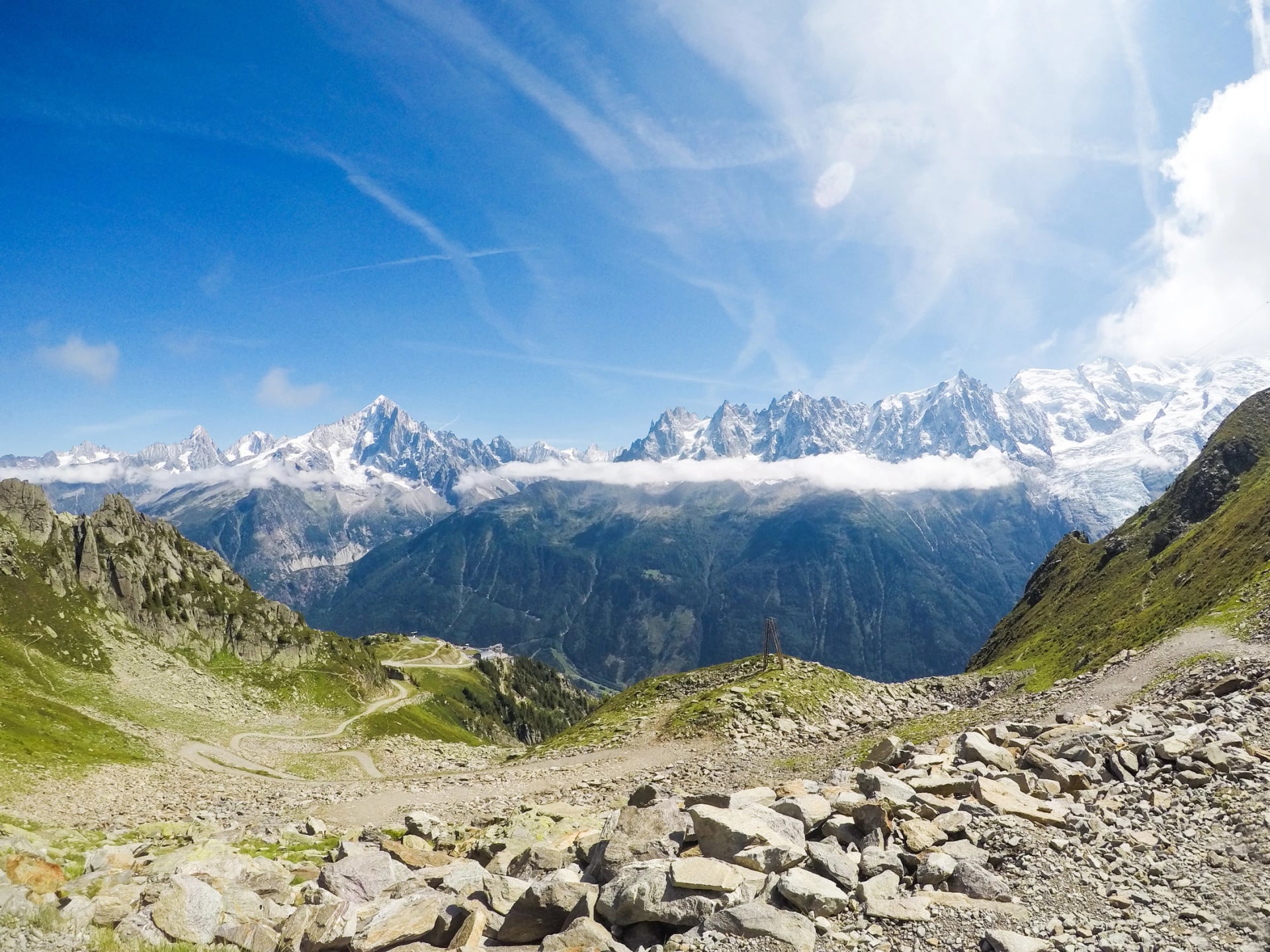Tour du Mont-Blanc/Col de Voza, Francia