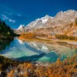 Les couleurs de l'automne dans la nature Val Veny