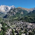 Courmayeur town