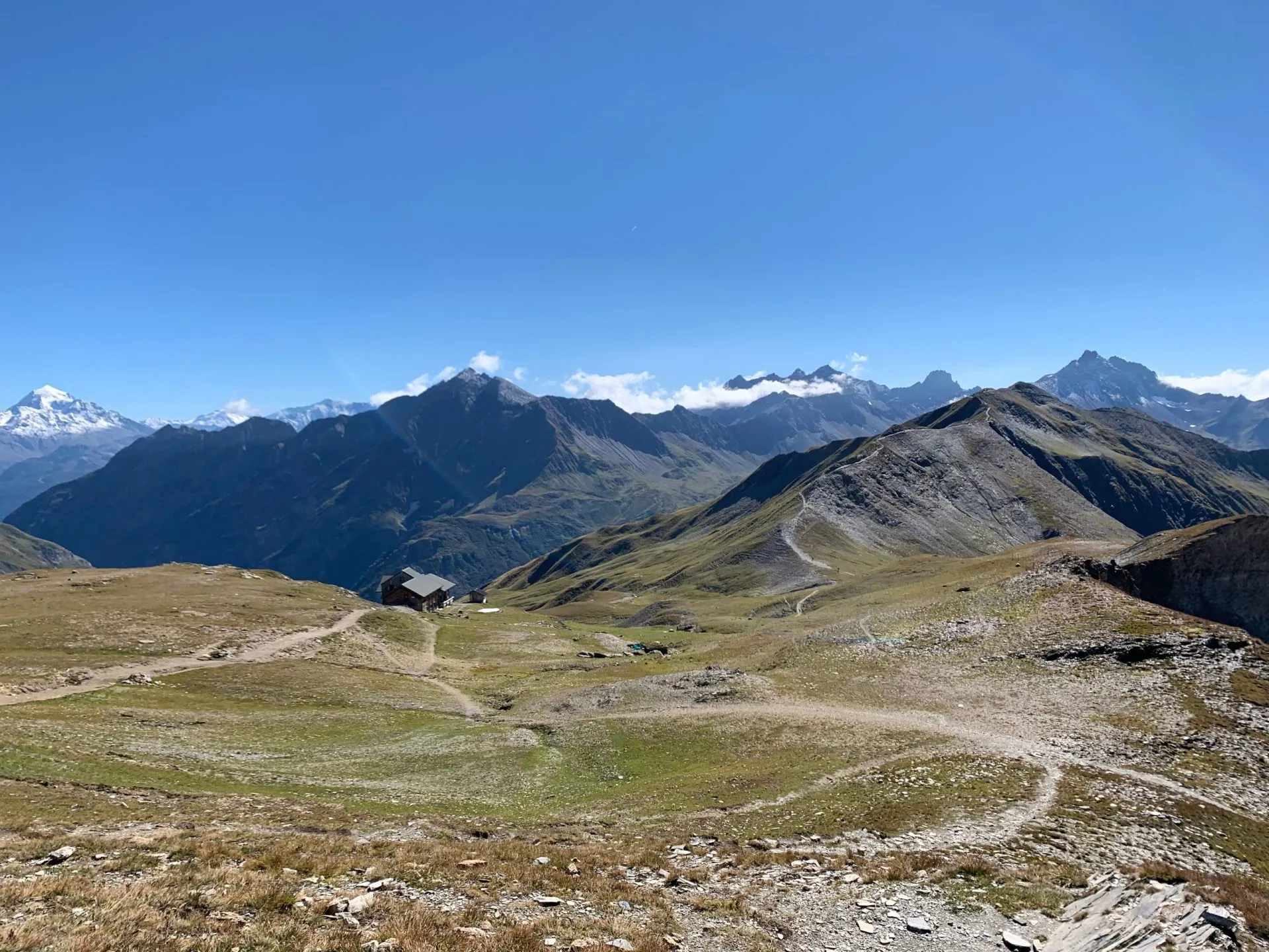 Refuge de la Croix du Bonhomme, Tour du Mont Blanc, Alpen, Frankrijk